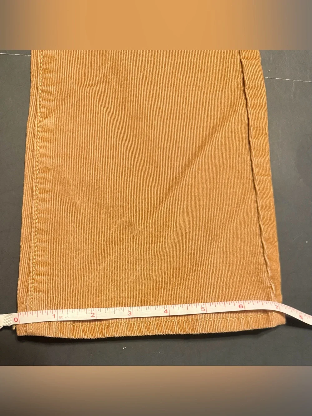 Old Navy Girls Corduroy High Rise Flare Size 8 Graham Color Adjustable Waist